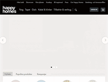Tablet Screenshot of happyhomes.se